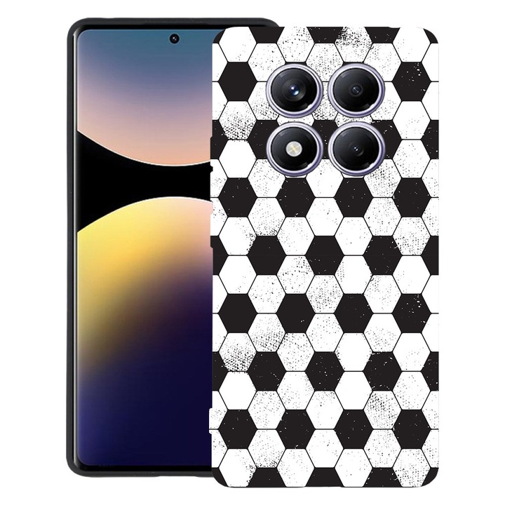 BestCase® Калъф за OPPO F29 с дизайн Футболен модел, Ултра тънък матов TPU, 2052012 B 905