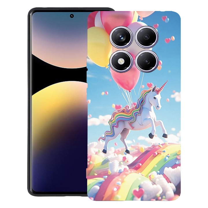 BestCase® Калъф за Xiaomi Redmi Note 15 Pro Plus 5G с дизайн Magical Pattern, ултра тънък матов TPU, 2082905 B 1215