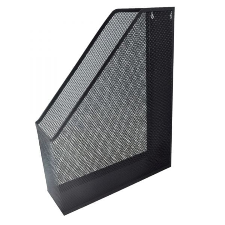 Suport Vertical pentru Cataloage Metalic H3002 Negru