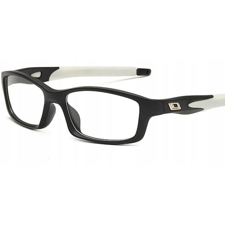 Ochelari corectivi unisex, -5.50 dioptrii, policarbonat, alb