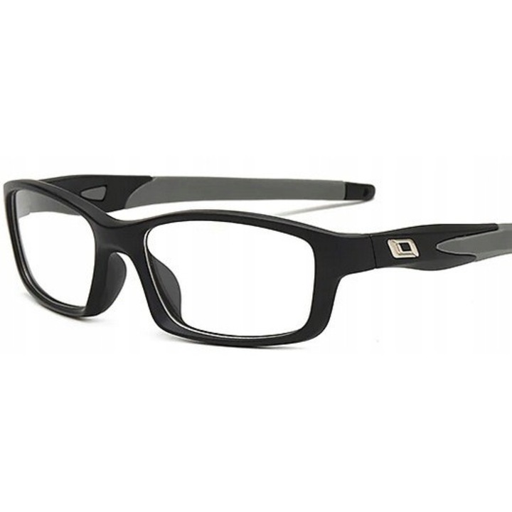 Ochelari corectivi unisex, poliester, +0.50, gri