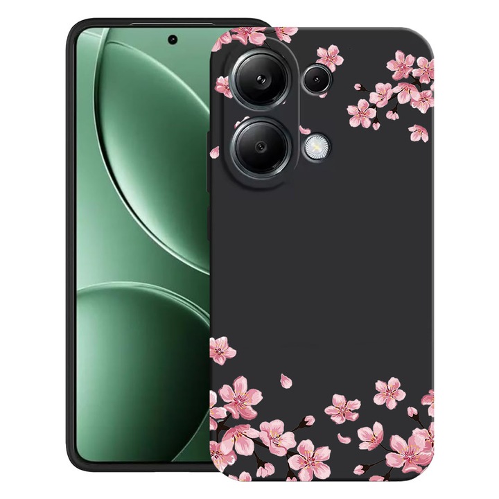 BestCase® Калъф за Poco M6 Pro 4G / Xiaomi Redmi Note 14 Pro 4G с Дизайн Пастелни цветове - цветя, TPU Мат Ултра тънък, 2052019 B 694