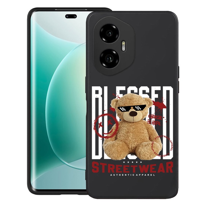 BestCase® Husa pentru Honor 300 cu Design Teddy Bear Blessed, TPU Mat Ultra Slim, 2052017 B 1553