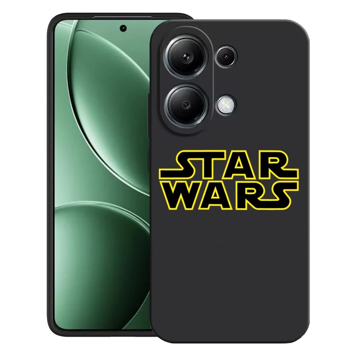 BestCase® Husa pentru Poco M6 Pro 4G / Xiaomi Redmi Note 14 Pro 4G cu Design Star Wars, TPU Mat Ultra Slim, 2052019 B 1634