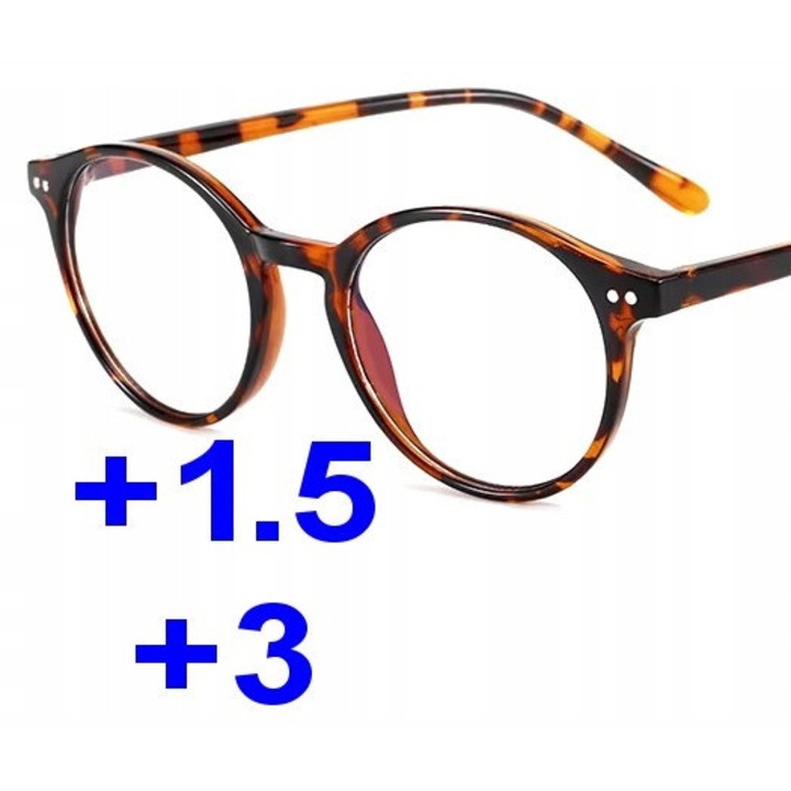 Ochelari progresivi F217g, transparent, +3.00, policarbonat, set pentru femei