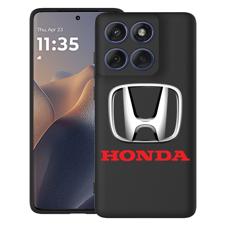 BestCase® Husa TPU Ultra Slim Compatibil cu Motorola Moto G86 Power, cu Design Honda, 3113067 B 1743