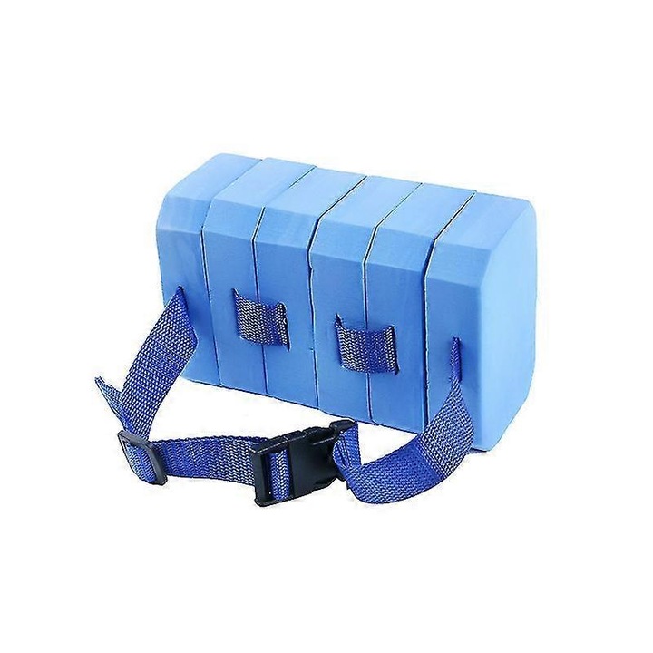 Könnyű úszó flotátor, légzsák a biztonságért, úszás tanulást segítő, állítható deréköv, kék