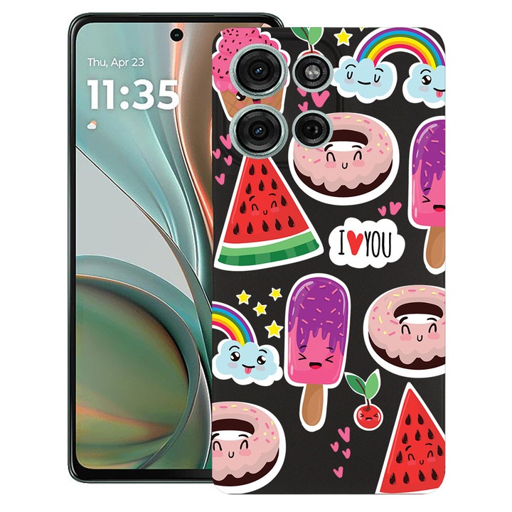 BestCase® Husa pentru Motorola Moto G Power (2025) cu Design Summer Feeling, TPU Mat Ultra Slim, 2060073 B 87