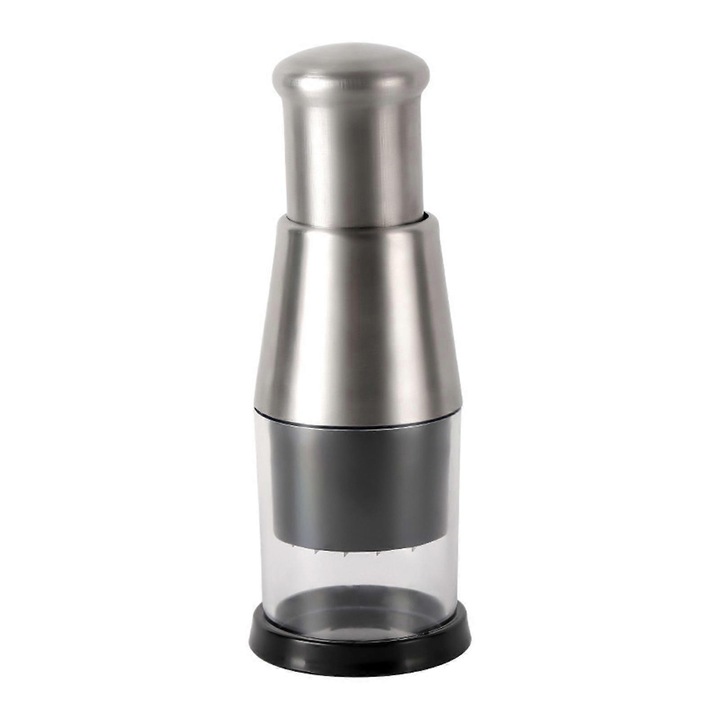 Tocator de legume si usturoi, negru, 16x6x6cm, set 1 buc.