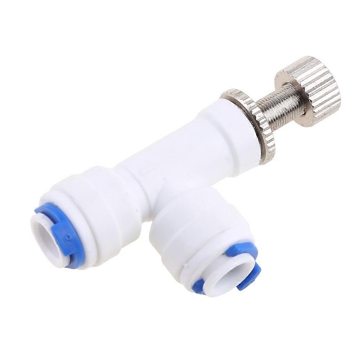 Senzor de flux pentru purificator de apa, 1/4"(6.4mm)-1/4"(6.4mm) od-hose, plastic+metal, set 1 buc.