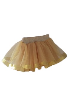 Fusta aurie din tulle marime M Fusta aurie din tulle marime M