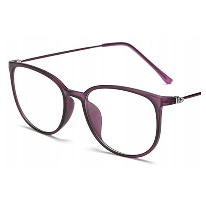 Ochelari Corectivi Set, Swokance, Policarbonat, Protectie calculator, Violet, +0.00