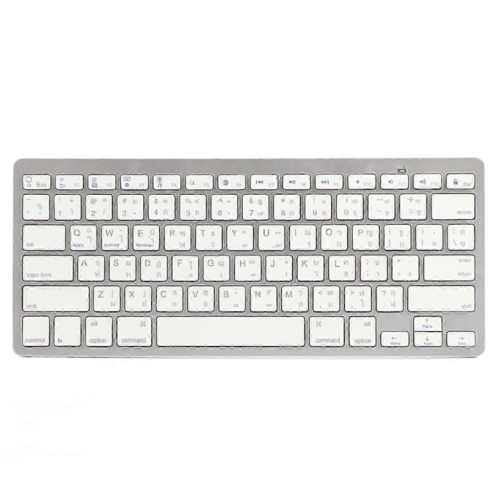 Tastatura, Delux, KM32, jocuri, fara fir si USB, mecanica, Bluetooth 5.0, iluminare de fundal LED RGB Rainbow, Negru