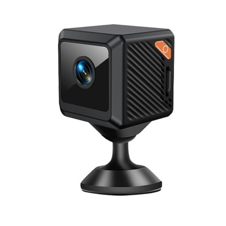 Camera video pentru bebelusi W02, wireless, 1080P, 140, 2.48mm, WiFi, set complet