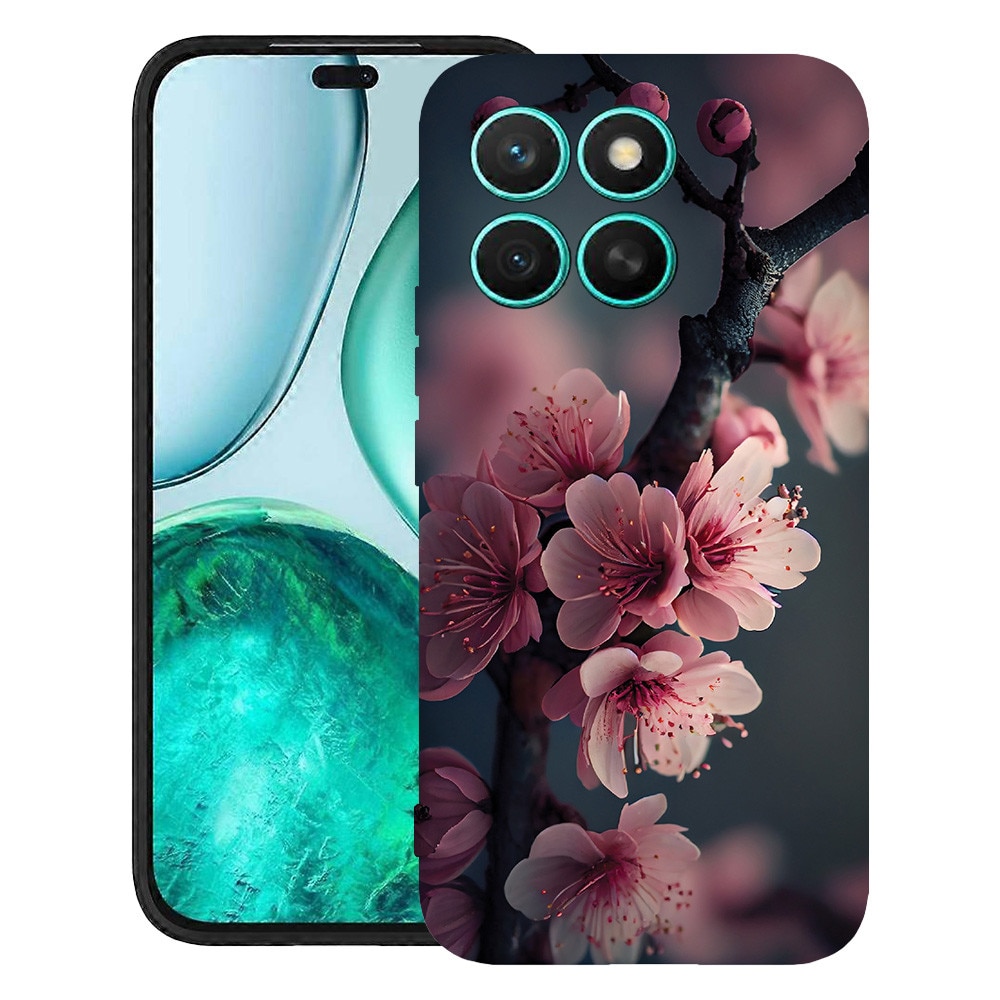 BestCase® Husa pentru Honor X7d / 400 Smart cu Design Cherry Blossom, TPU Mat Ultra Slim, 2071155 B 1374