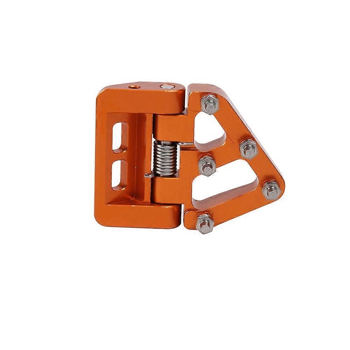 Pedala de frana pliabila din aluminiu pentru motociclete 125-450, 2017-2023, portocalie