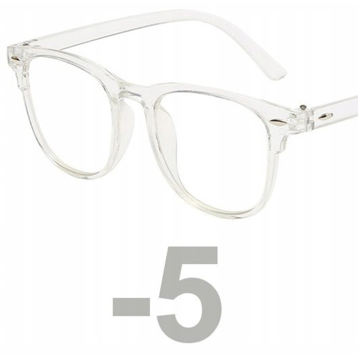 Ochelari corectivi Retro, -5.00, Policarbonat, Femei