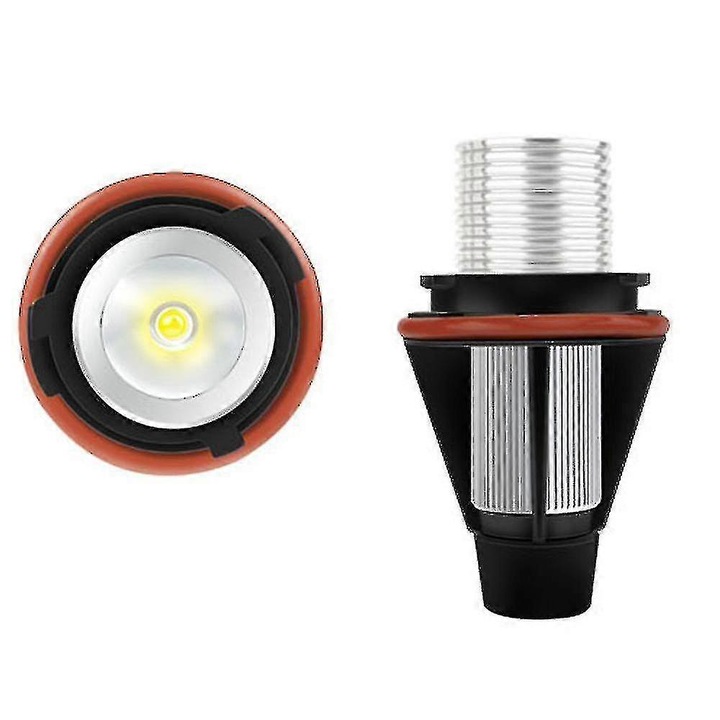 Set 2 LED Angel Eyes,pentru BMW E39 E53 E60 E61 E63 E64 E65 E66, 720 lumeni, 12V, 10W