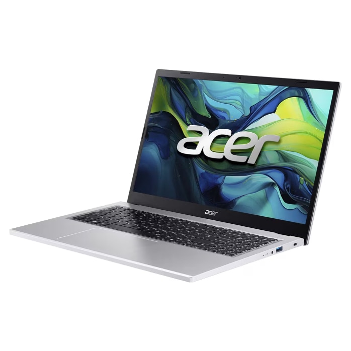 Laptop Acer Aspire Go 15 cu procesor Intel Core i7-13620H, 15.6 inch, RAM 16 GB DDR5, SSD 512 GB, Intel UHD Graphics, Windows 11 Pro, Pure Silver