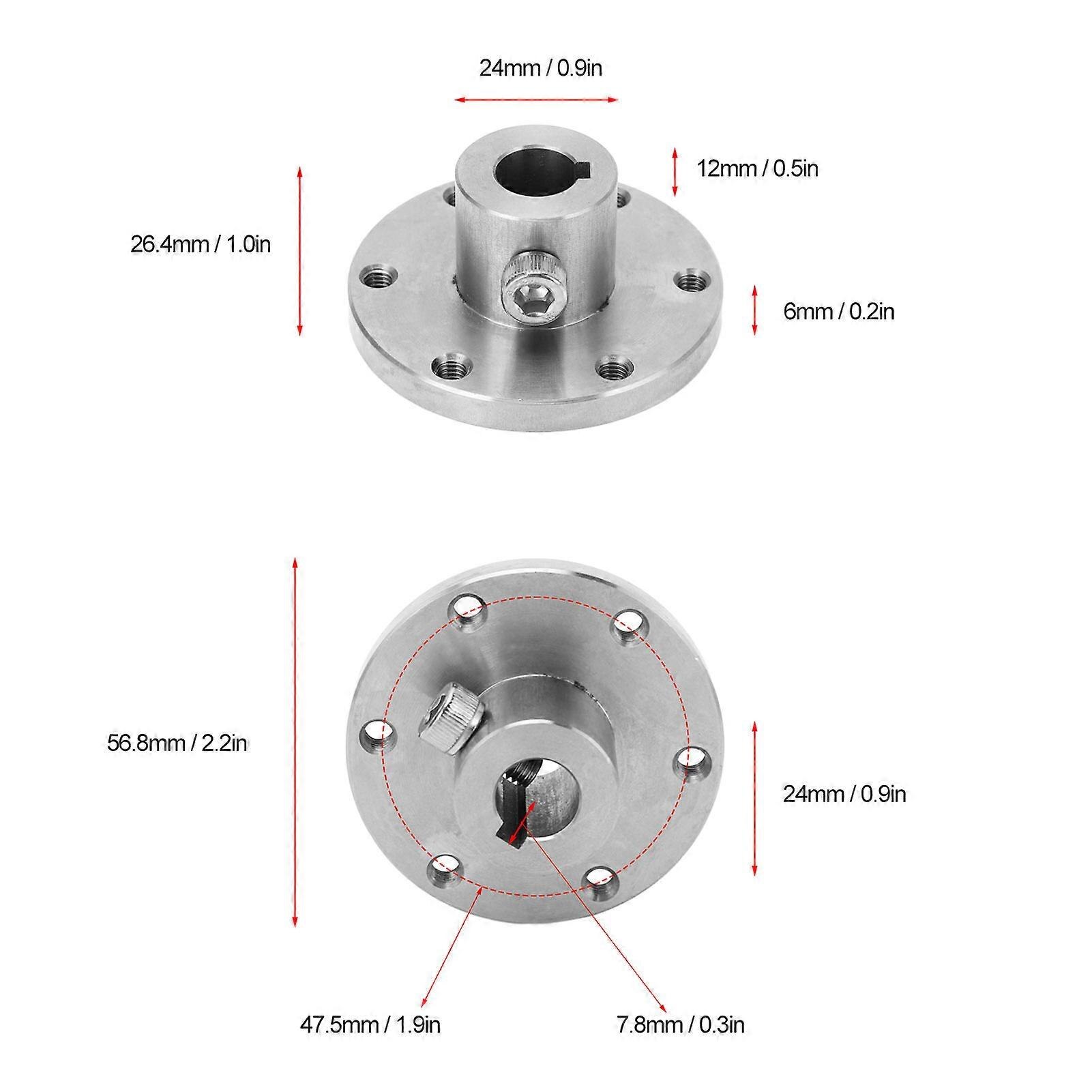 Cuplaj Flansa 12mm din Otel Inoxidabil pentru Motoare RC - eMAG.ro
