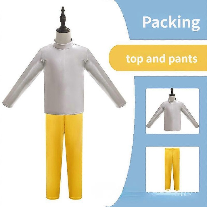 Costum copii set Aerospace cu racheta, albastru, XL