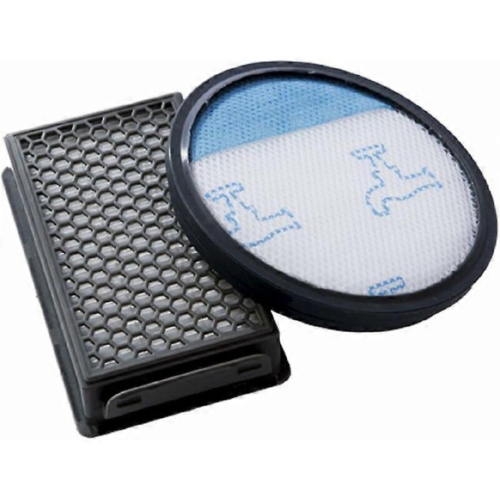 Kit filtrare Green Label pentru aspiratoare Rowenta, Moulinex, Tefal Compact Power Cyclonic, 1 x caseta filtru HEPA, 1 x filtru spuma