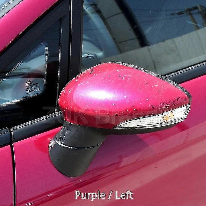 Боядисан корпус за странично огледало за Форд Фиеста 2009-2014, комплект, виолетов, стандартен размер