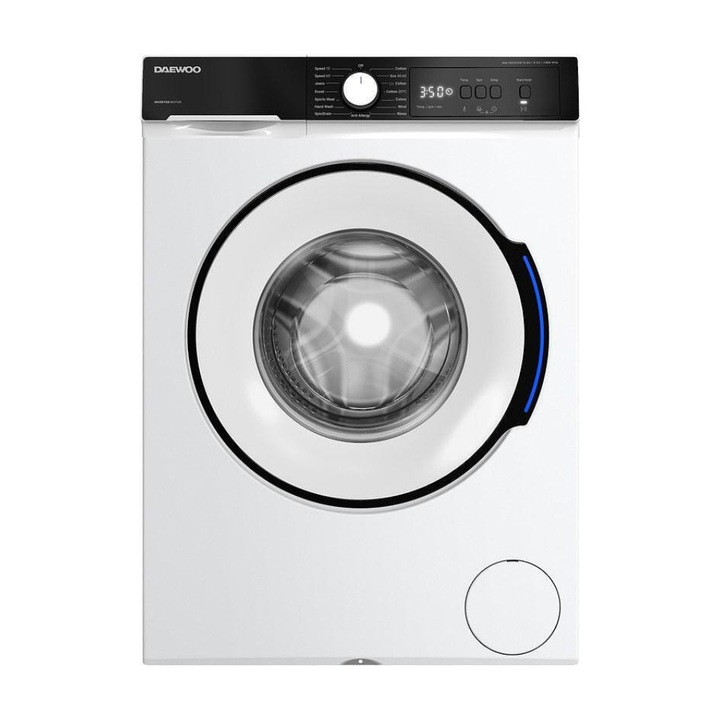 Masina de spalat rufe Daewoo WM-FB9594W1B-BG, 9 Kg, 1400 rpm, alba