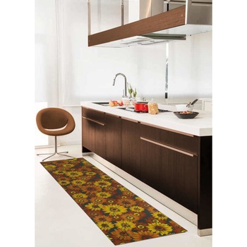 Covor Tip Traversa Bucatarie Poliester CT-131213 67x250 cm Covor Tip Traversa Bucatarie Poliester CT-131213 67x250 cm