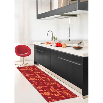 Covor Tip Traversa Bucatarie Poliester CT-131216 67x200 cm Covor Tip Traversa Bucatarie Poliester CT-131216 67x200 cm