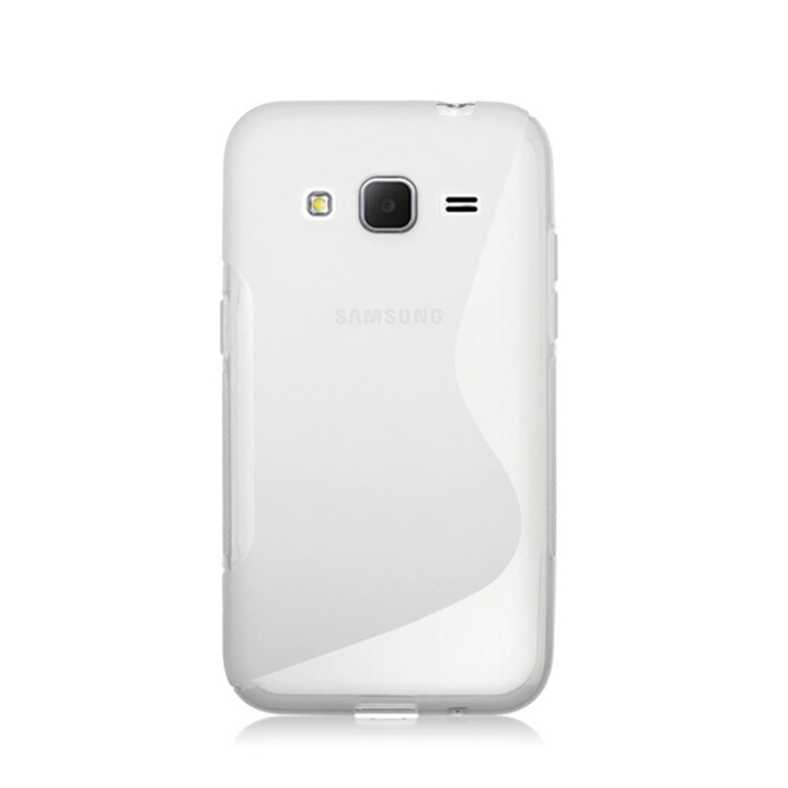Силиконов гръб VIPCASE S-Line Samsung Galaxy Ace S5830, Бял мат