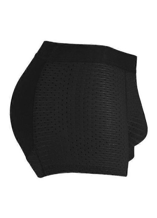 Boxeri pentru barbati, modelatori, negru, nailon, spandex, M INTL