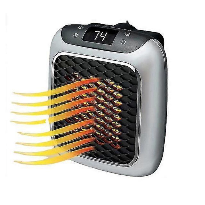 Aeroterma 800W Handy Heater Turbo, többszínű, 4.50x5.75x9.00 hüvelyk, állítható termosztáttal