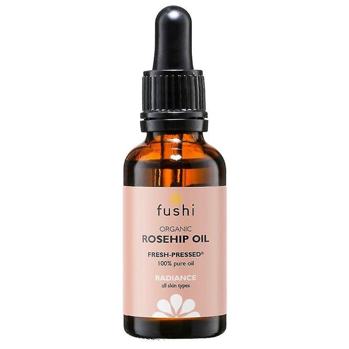 Fushi Wellbeing csipkebogyó kozmetikai olaj 30ml, öregedésgátló, sejtmegújulás, multivitaminok