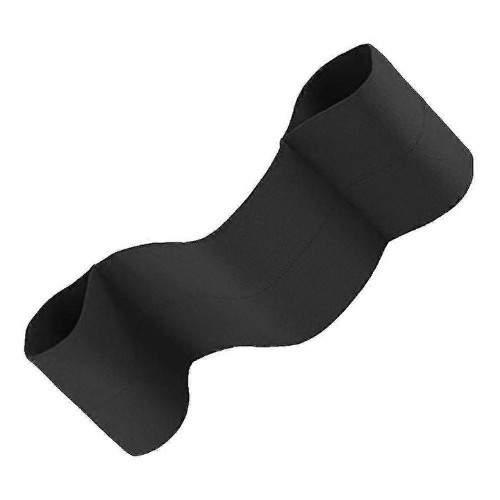 Súlyemelő fekvenyomó pad, L, nagy rugalmasság, fekete