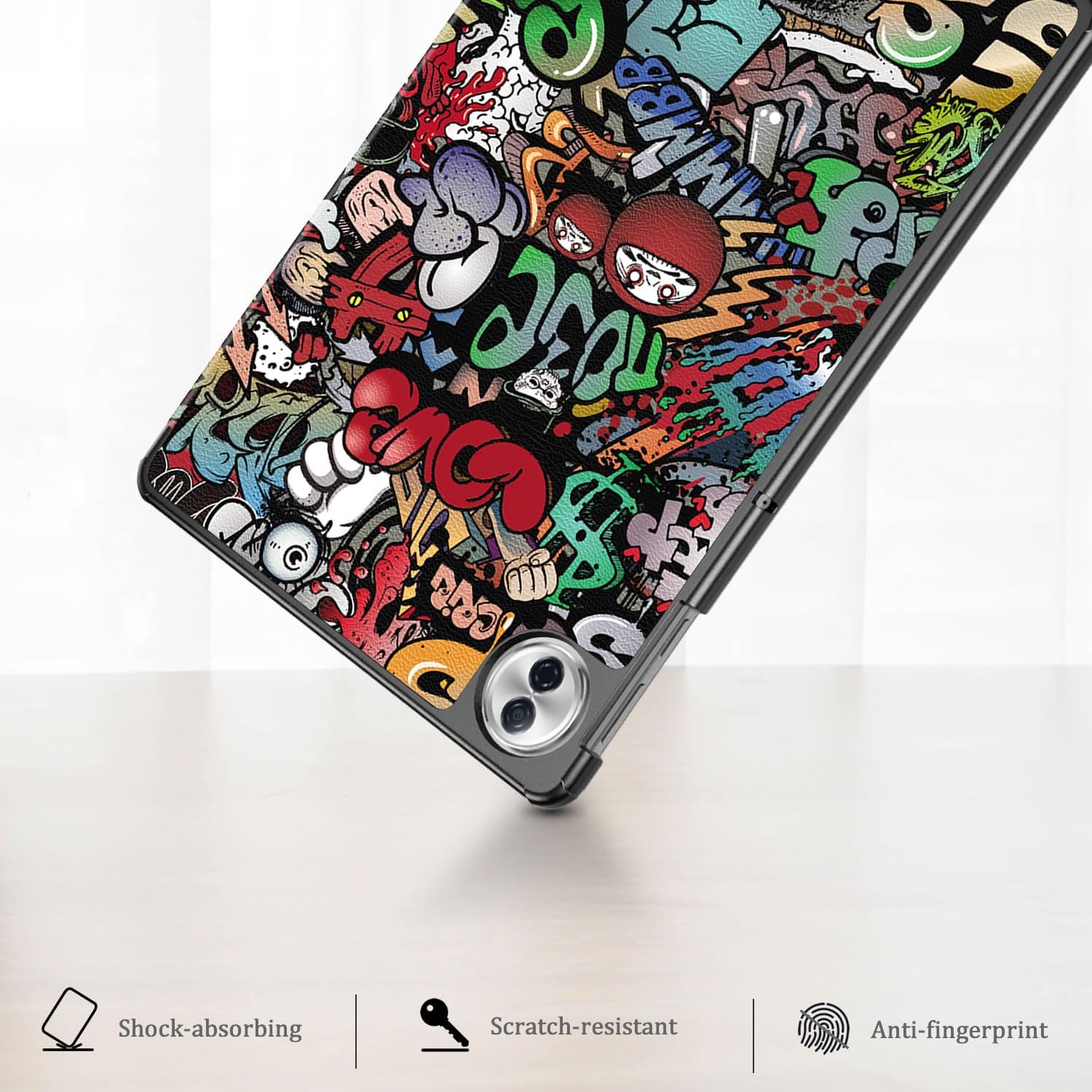Husa pentru Honor Pad 10 12.1 inch tip stand functie sleep/wake-up si inchidere magnetica, protectie 360 - Urban Vibe