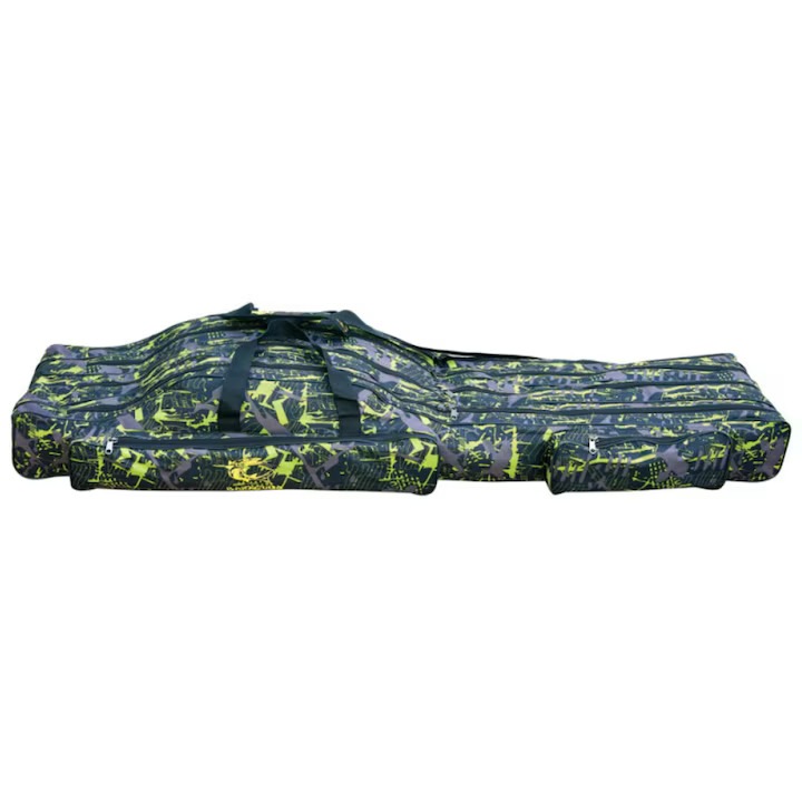 Чанта за въдици, калъф Baracuda B46, Urban Camouflage Sleeve, 4 отделения, дължина 130см
