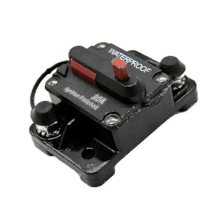 Siguranta electrica, 100A, 12-48V DC, 2 poli, Negru