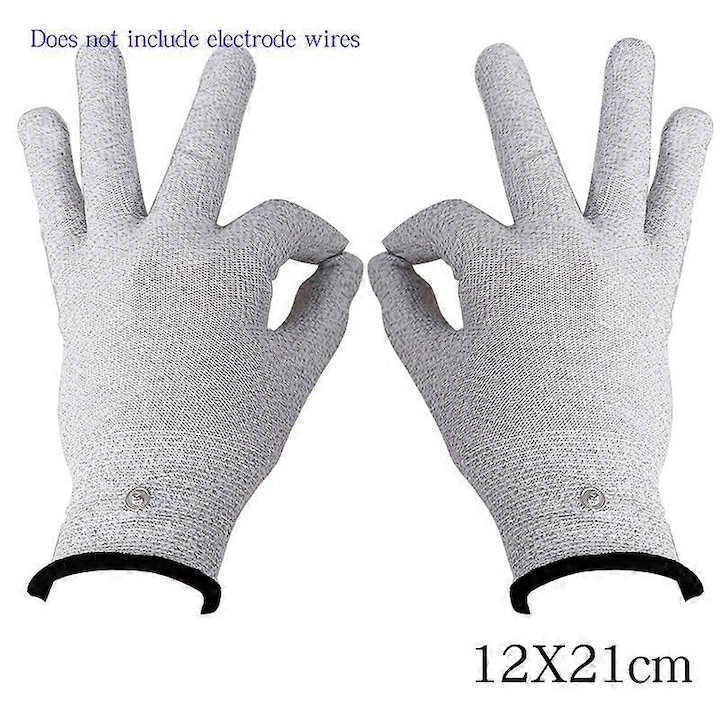 Aparat de masaj, Raiuleko, masaj electric, 8 moduri, 220V, cu electrozi, set de manusi