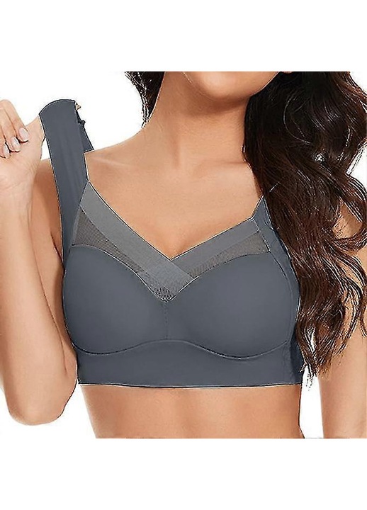 Bustiera, Gri, XL INTL