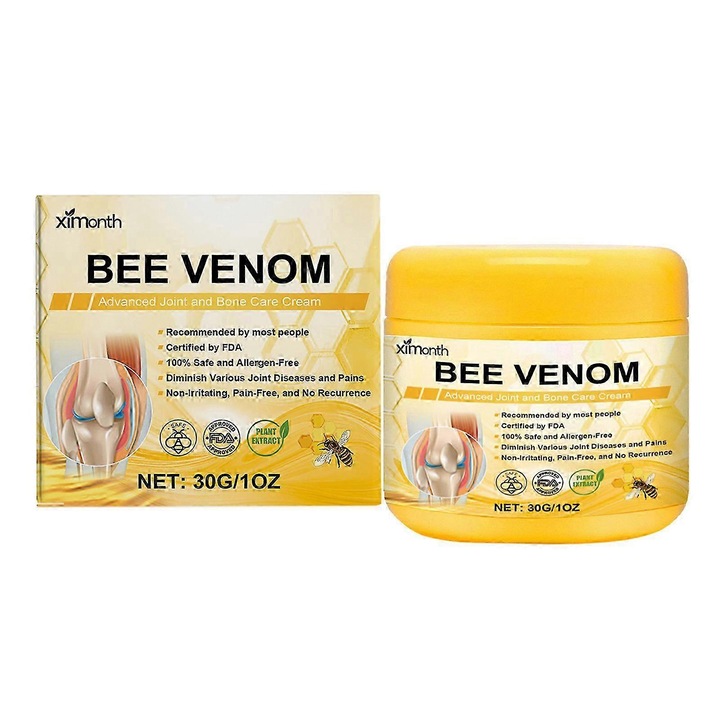 Set 3 Creme pentru ingrijirea articulatiilor, Ximonth, Usor de absorbit, 3 x 30 g