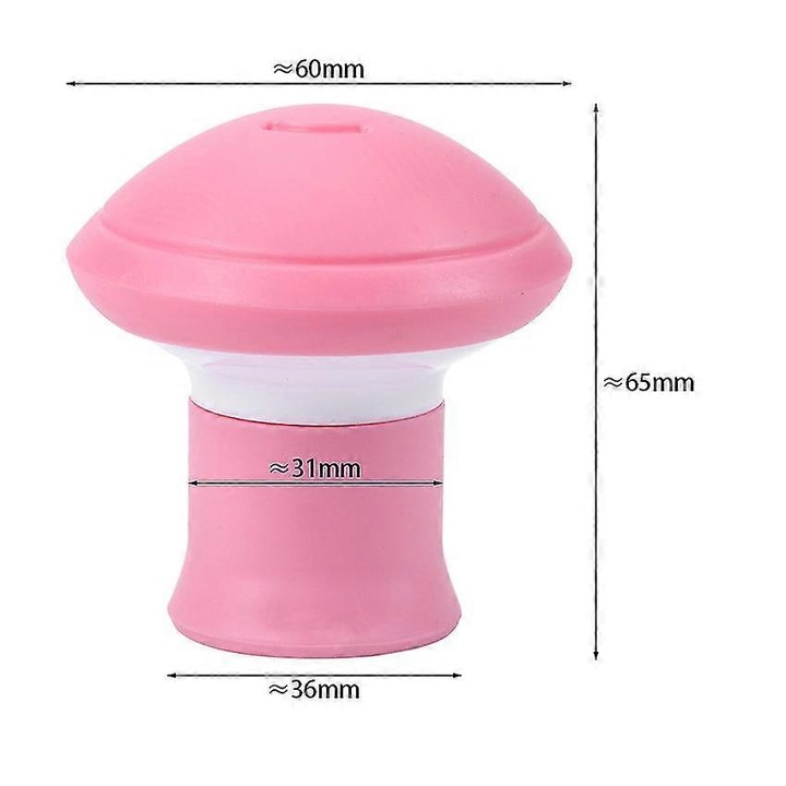 Set 2pcs Aparat de masaj pentru fata, Lifting Jaw Trainer, V Face Slimming Tool, silicon, mic
