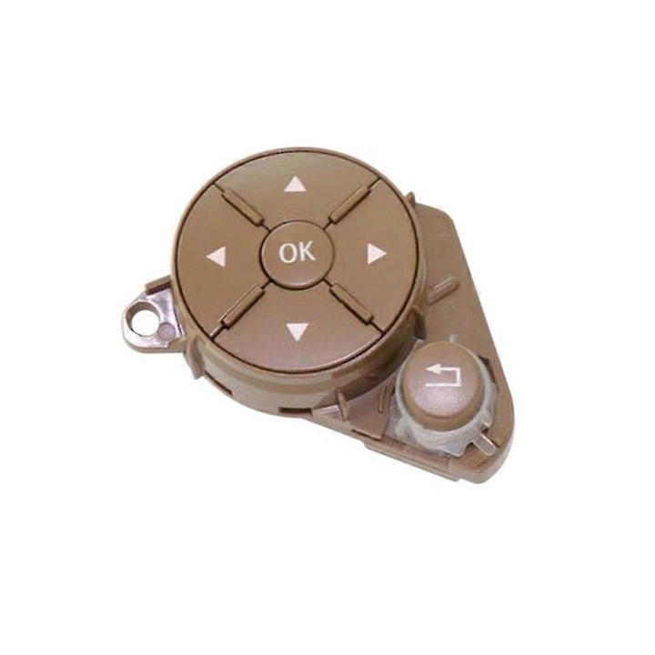 Multifunkciós kormánykerék-kapcsoló gomb, Mercedes Benz W204 X204 W212 C E GLK 2008-2015 modellekhez, barna, 70x45mm