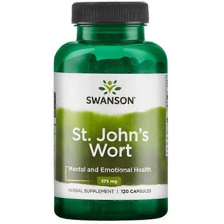 Supliment Swanson St. John's Wort 375mg, 120 capsule