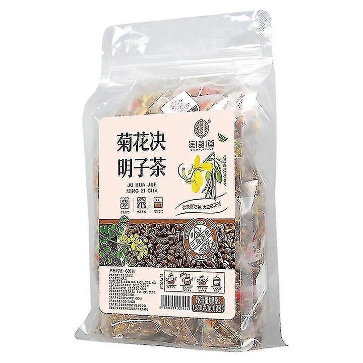 Ceai de slabire 250g cu Cassia, Crizantema, Goji, Miere, Osmanthus