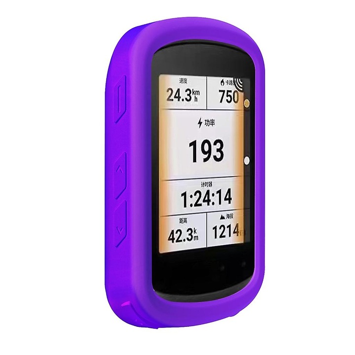 Husa de protectie pentru Garmin Edge 840, silicon, 8.6x6x1.8cm