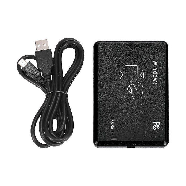Cititor de carduri USB, 4100 ID, 95x61mm, set cu cablu USB