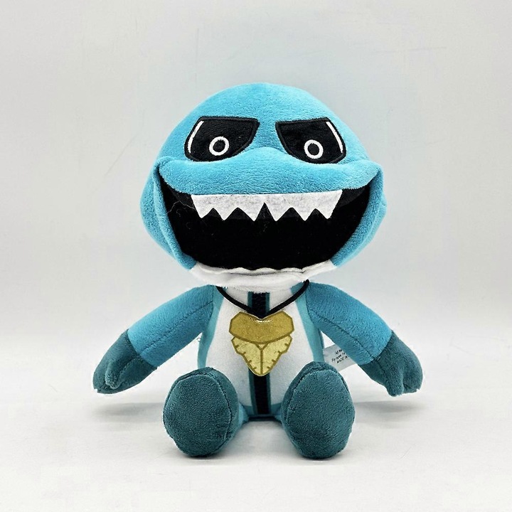 Jucarie de plus, Poppy Playtime, design unic, umplutura din bumbac PP, albastra, set 1 buc.