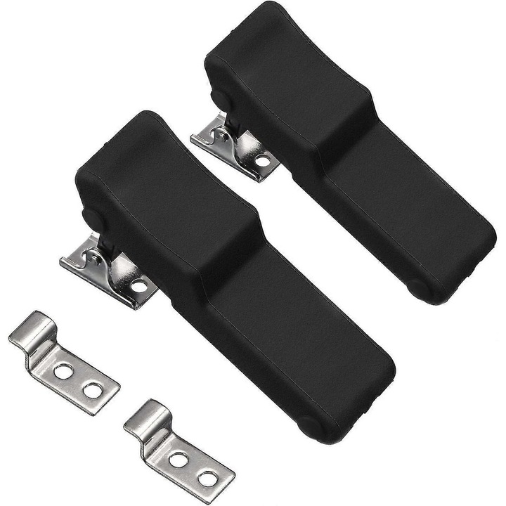 Set 2 prinderi din cauciuc flexibil cu suport din inox, 3.8x1.1in, pentru ambarcatiuni