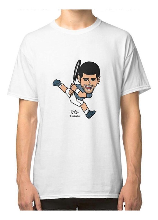 Férfi póló, fehér, 100% pamut